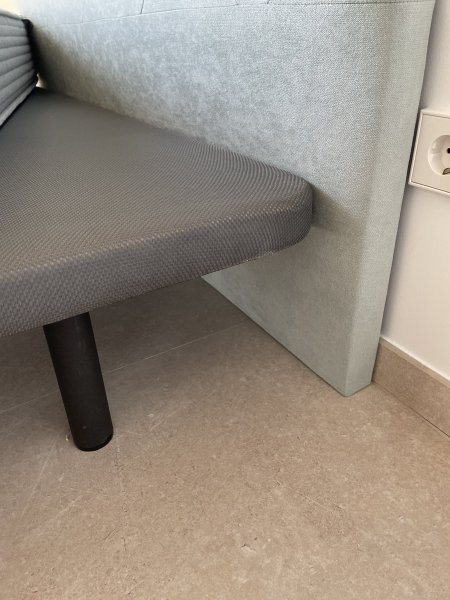 1 bed incl. mattress (3 units possible)