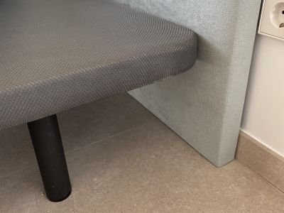 1 bed incl. mattress (3 units possible)