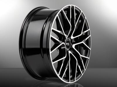 10+11x 22 Zoll Felgen schwarz Front poliert Mercedes GLE+ Coupe 63AMG F Felgencenter Oberberg