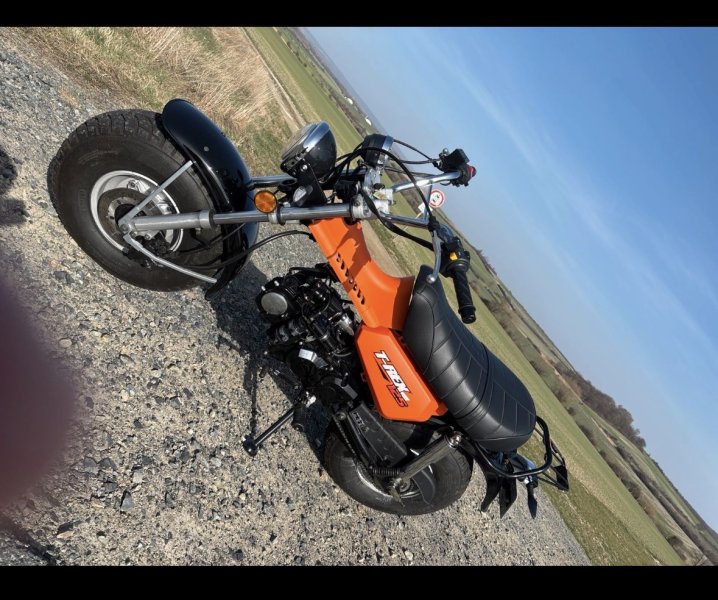 125 Honda Dax replica — an absolute eye-catcher