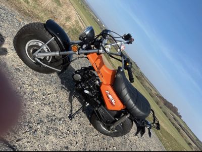 125 Honda Dax réplica — un auténtico imán de miradas