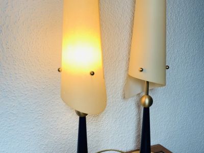 2 lámparas de mesa de diseño