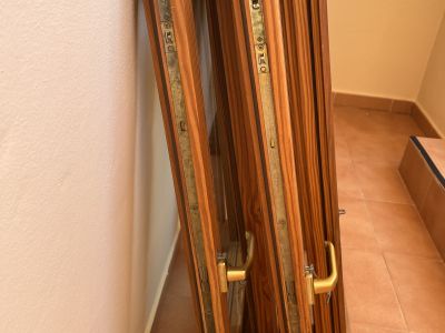 2 Doppelflügel-Fenster 120x100cm