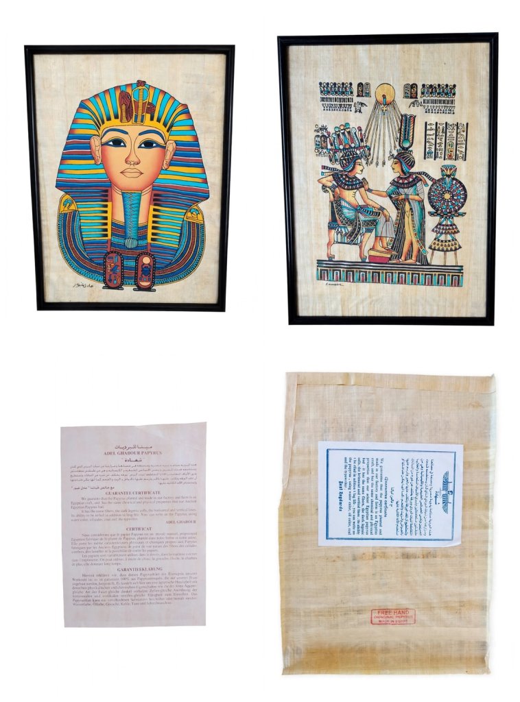 2 Echter Papyrus Ägypten