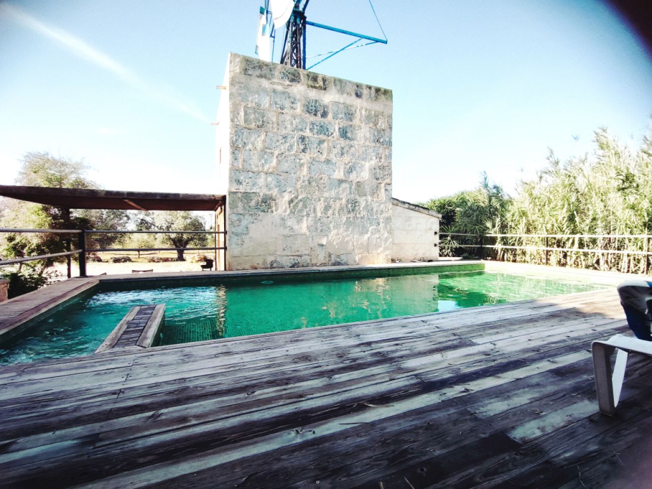 2 fincas en una sola propiedad con piscina privada, AC y chimeneas cerca de Campos -- F 92 a + b WT