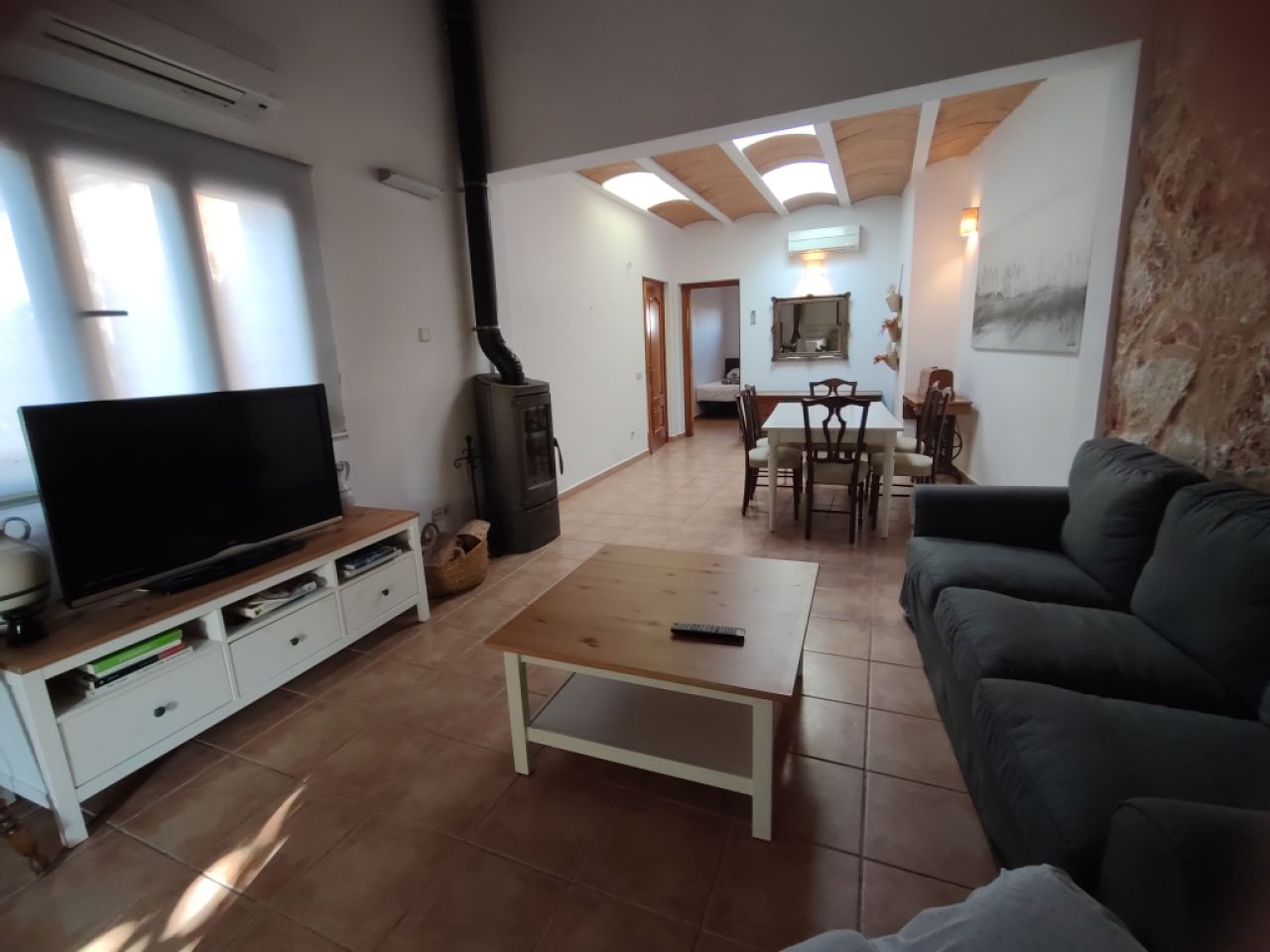 2 fincas en una sola propiedad con piscina privada, AC y chimeneas cerca de Campos -- F 92 a + b WT