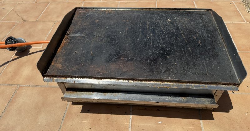 2-flammiger Gas-Grill/Bratfläche für Außenküche oder Gastronomie