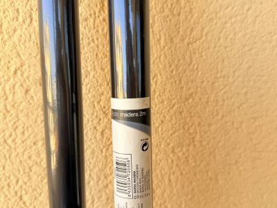 2 Gardinenstangen à 2 m  originalverpackt