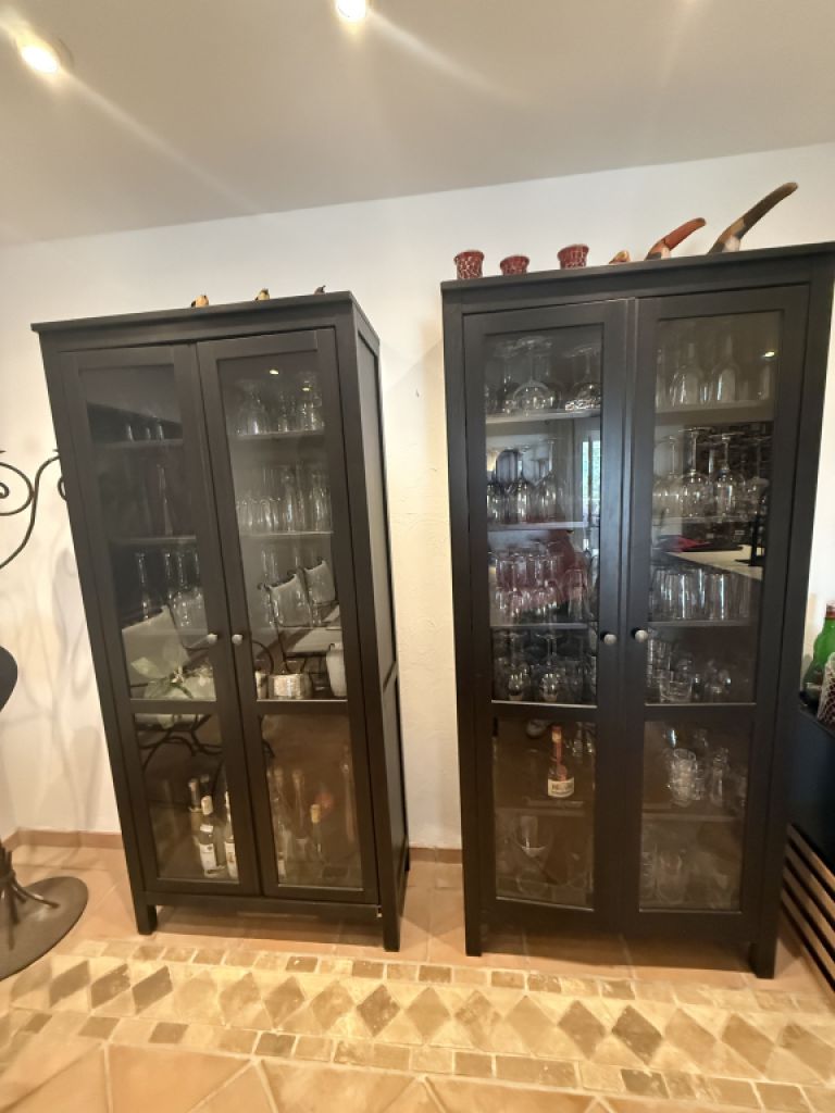 2 vitrinas de vidrio en venta