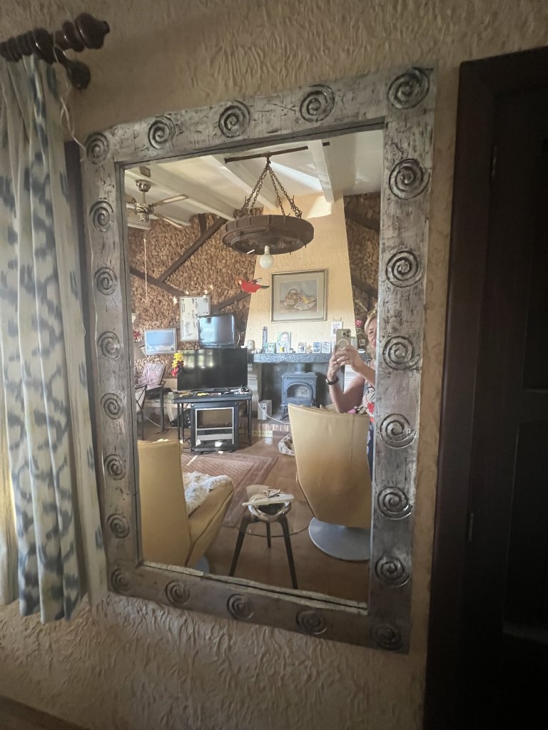 2 grandes espejos preciosos en venta
