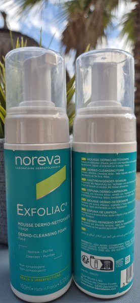 2 NOREVA Exfoliac Reinigungsschaum (Mousse Dermo-Nettoyante)