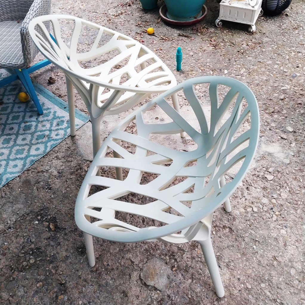 2 ORIGINAL VITRA VEGETAL Stuehle