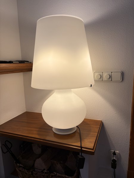 2 originale FontanaArte 1853 Tischlampen  italienisches Design