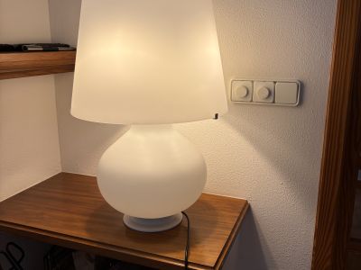 2 originale FontanaArte 1853 Tischlampen  italienisches Design