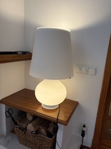 2 originale FontanaArte 1853 Tischlampen  italienisches Design