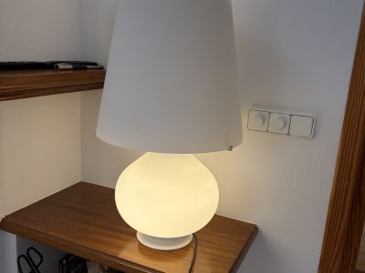2 originale FontanaArte 1853 Tischlampen  italienisches Design