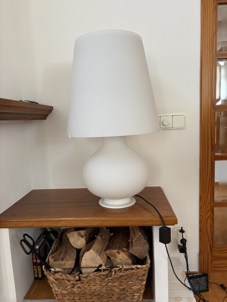 2 originale FontanaArte 1853 Tischlampen  italienisches Design