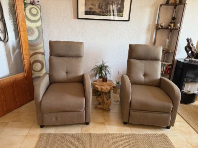 2 Relax Sessel für den genussvollen Feierabend