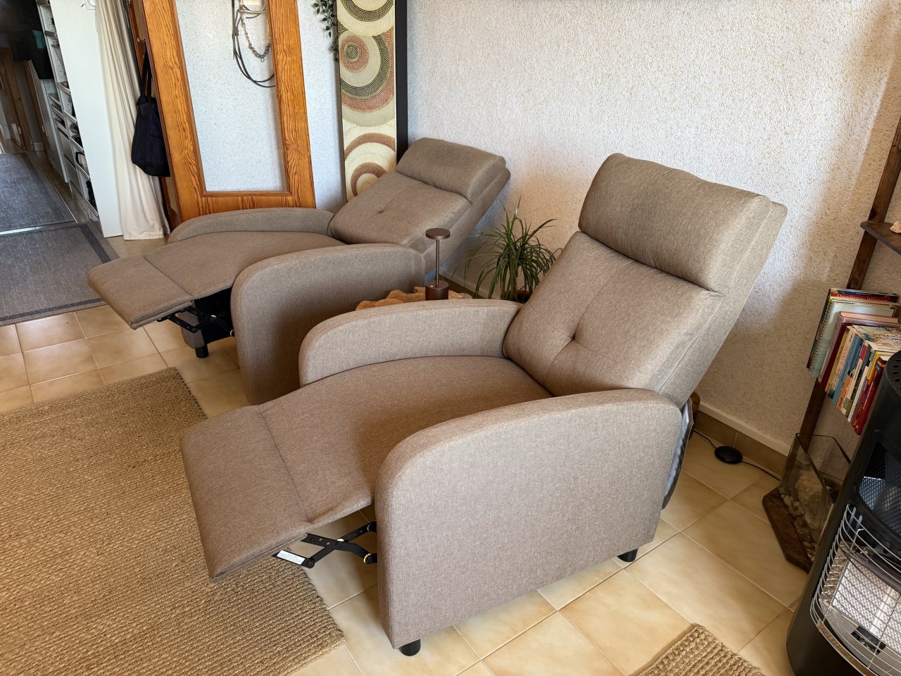 2 Relax Sessel für den genussvollen Feierabend