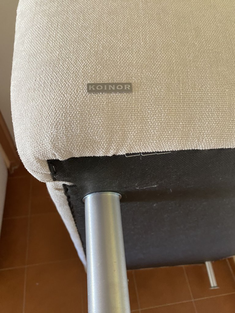 2 Sofás KOINOR, VB/neg.