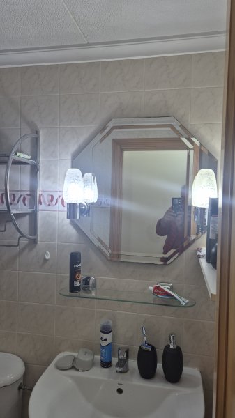 2 Spiegel mit Beleuchtung