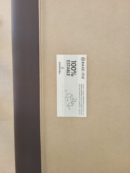 2 bases tapizadas nuevas "Sonpura Tapibase Casual" de 90 x 190 cm con patas de madera maciza