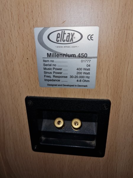 2 x "eltax" originale Millenium 450 Musik Boxen/Lautsprecher zu verkaufen, Andratx