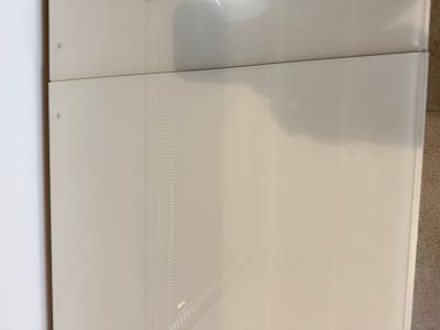 2 x IKEA MALM Cómoda 6 cajones 160 cm con placa de cristal