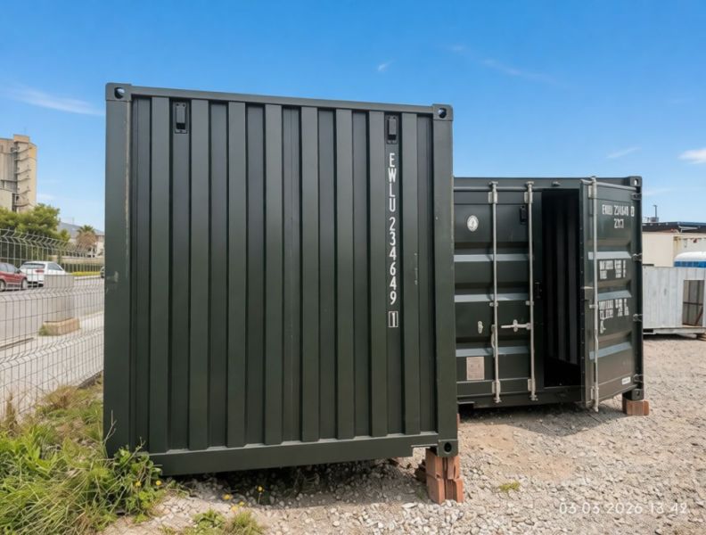 20 Fuß Seecontainer Lagercontainer NEU 4.800 Euros + IVA