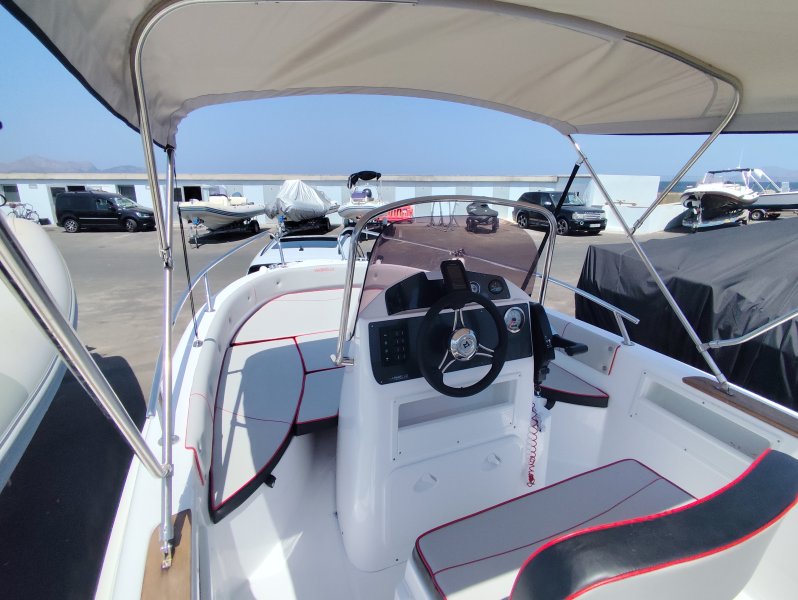 2023 Marinello Fisherman 16 + Motor Honda BF80 + Trailer 1300kg Motorboot Angelboot