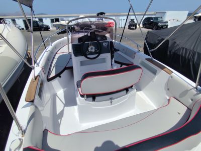 2023 Marinello Fisherman 16 + Motor Honda BF80 + Trailer 1300kg Motorboot Angelboot
