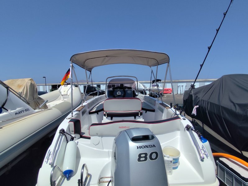 2023 Marinello Fisherman 16 + Motor Honda BF80 + Trailer 1300kg Motorboot Angelboot