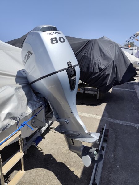 2023 Marinello Fisherman 16 + Motor Honda BF80 + Trailer 1300kg Motorboot Angelboot