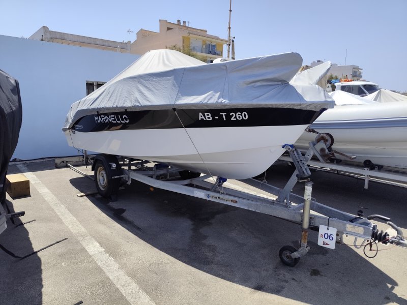 2023 Marinello Fisherman 16 + Motor Honda BF80 + Trailer 1300kg Motorboot Angelboot