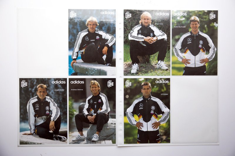 22 Autogrammkarten Deutsche Fussball-Nationalspieler