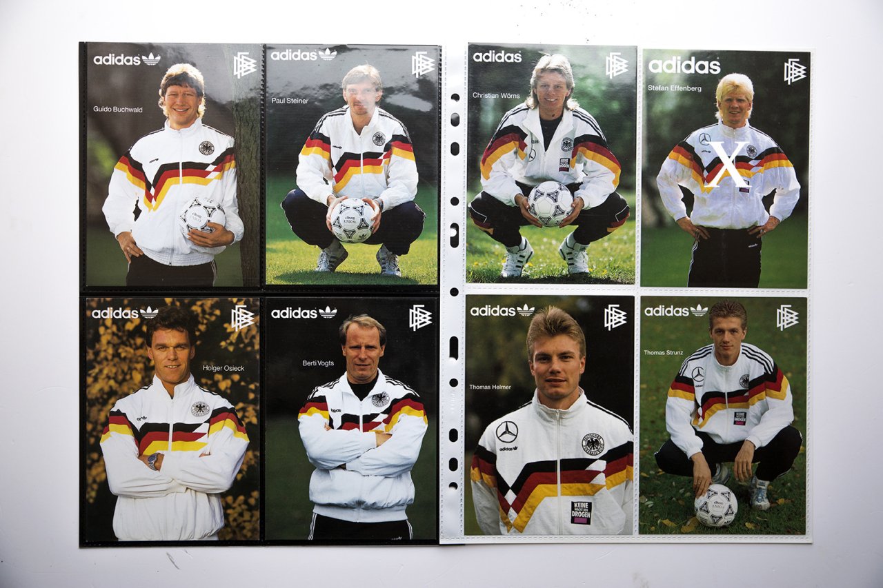 22 Autogrammkarten Deutsche Fussball-Nationalspieler