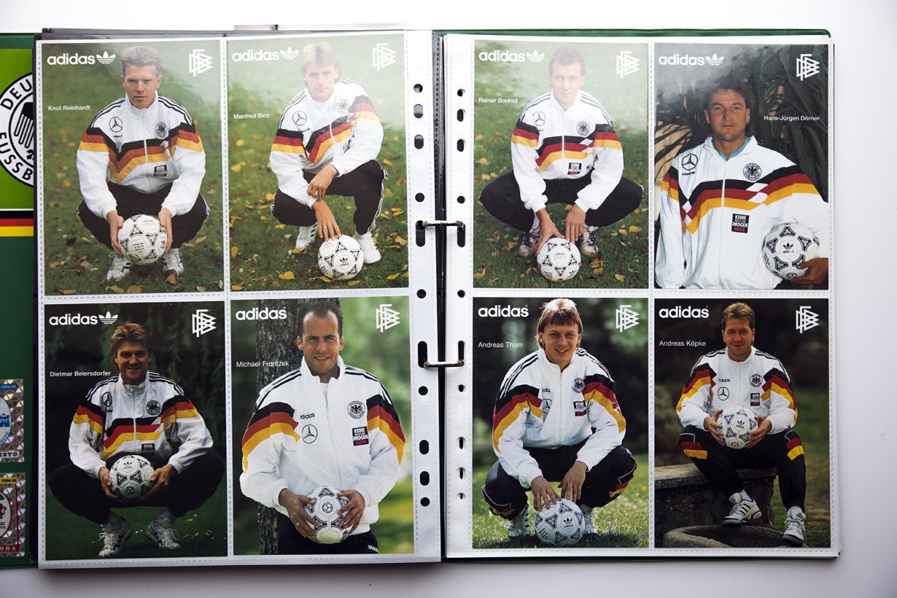 22 Autogrammkarten Deutsche Fussball-Nationalspieler