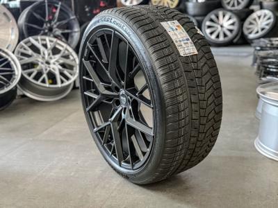 23 Zoll 5x112 ET51 Alufelgen MATT BLACK für Range Rover, Mercedes, BMW uvm