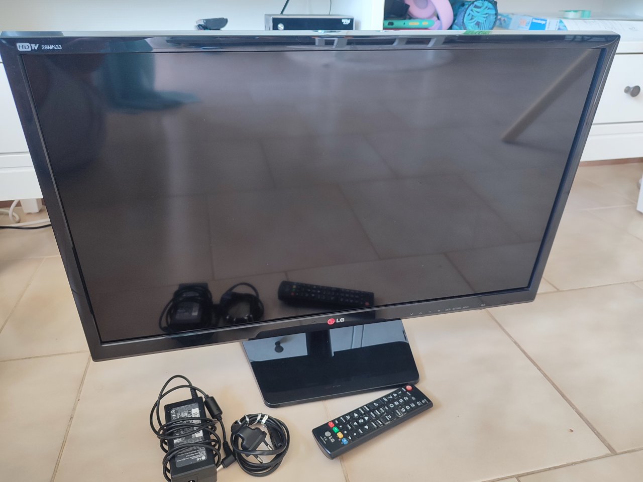 Televisor HD de 29 pulgadas / Monitor PC LG 29MN33D-PZ Televisor Negro