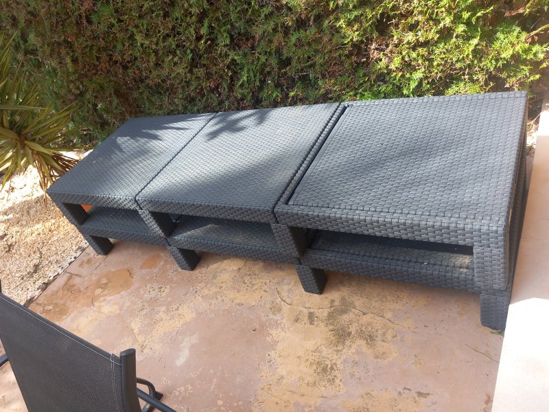 2x Gartenliege zu verschenken
