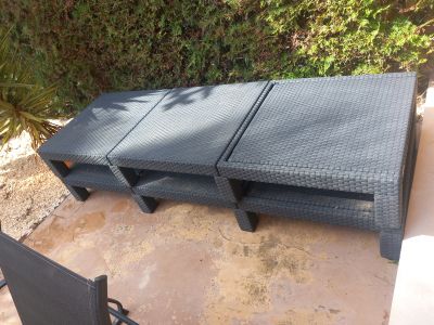 2x Gartenliege zu verschenken