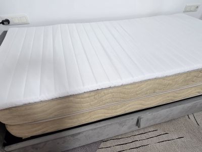 2x IKEA Matratzen-Topper (90x200cm) Kaum genutzt & Bezug waschbar!