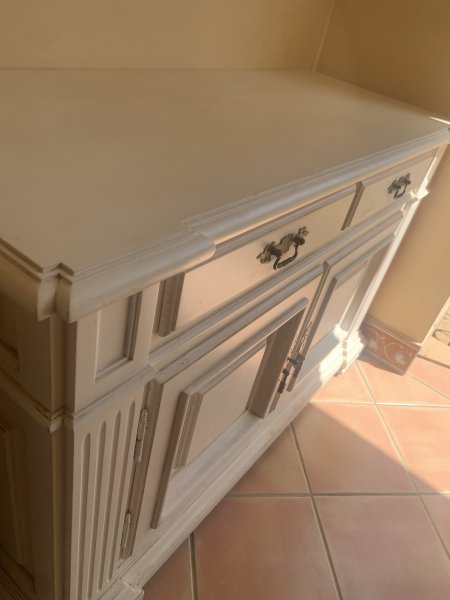 2x schöne Sideboard Cremefarbend
