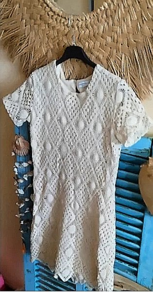 3 Boho Häkelkleider, 1 Cocktailkleid und 2 Jumpsuits