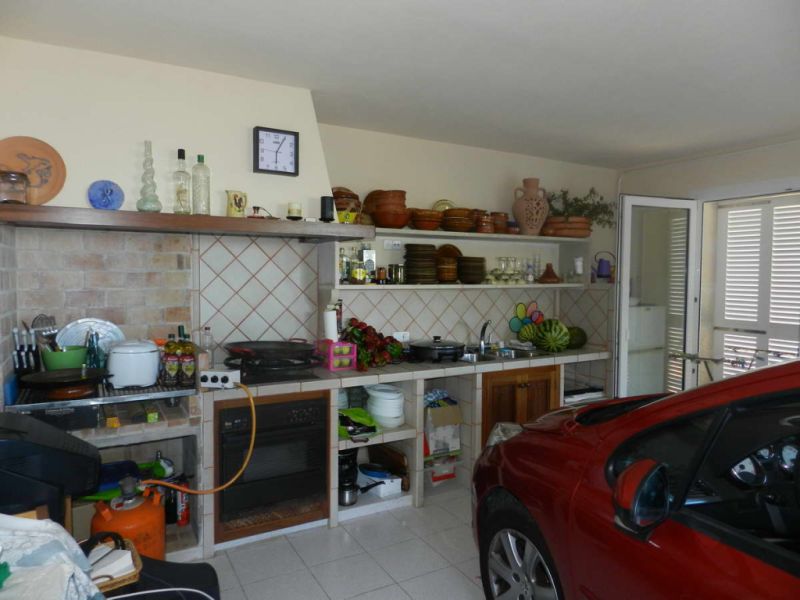 3 stöckiges Chalet mit Ölheizung, Pool in 1. Linie der Bucht Cala Marsal- PC -- CH 40a