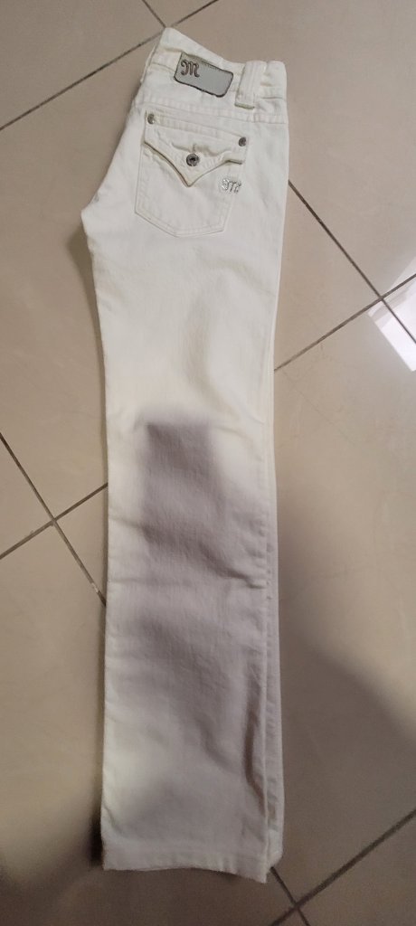 3 weisse jeans