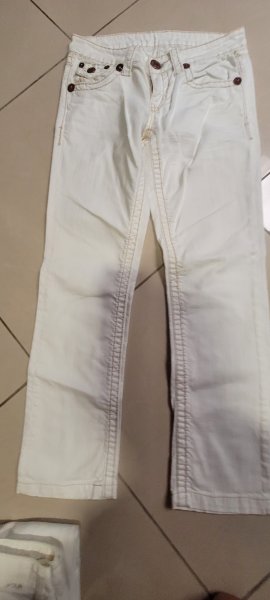 3 weisse jeans