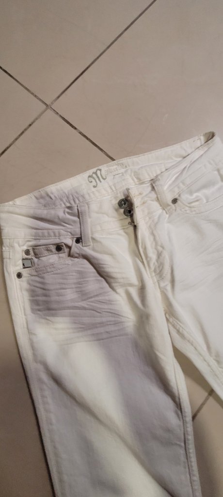 3 weisse jeans