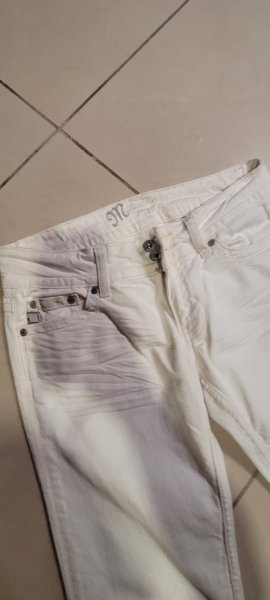 3 weisse jeans