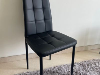 3 x IKEA EKEDALEN Stuhl dunkelbraun - gepolstert - passend zu Ausziehtisch